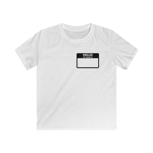 HELLO MY NAME IS t-shirt (kids)