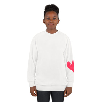 HEART ON MY SLEEVE sweatshirt
