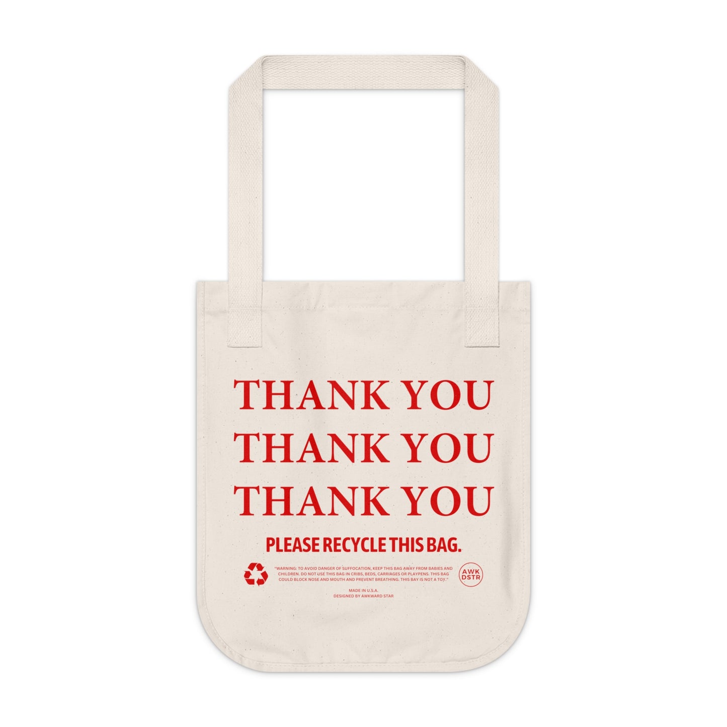 THANK YOU tote