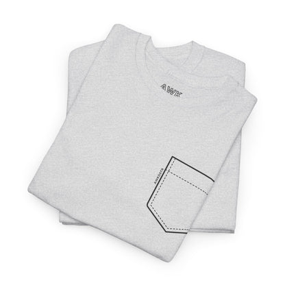 NO-POCKET POCKET t-shirt