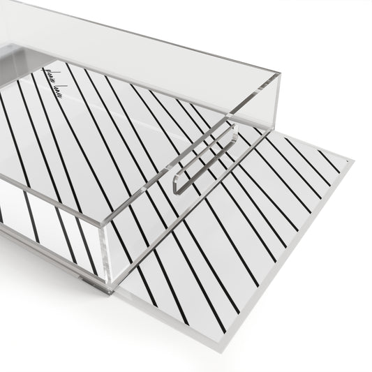 PLEASE LEAVE serving tray