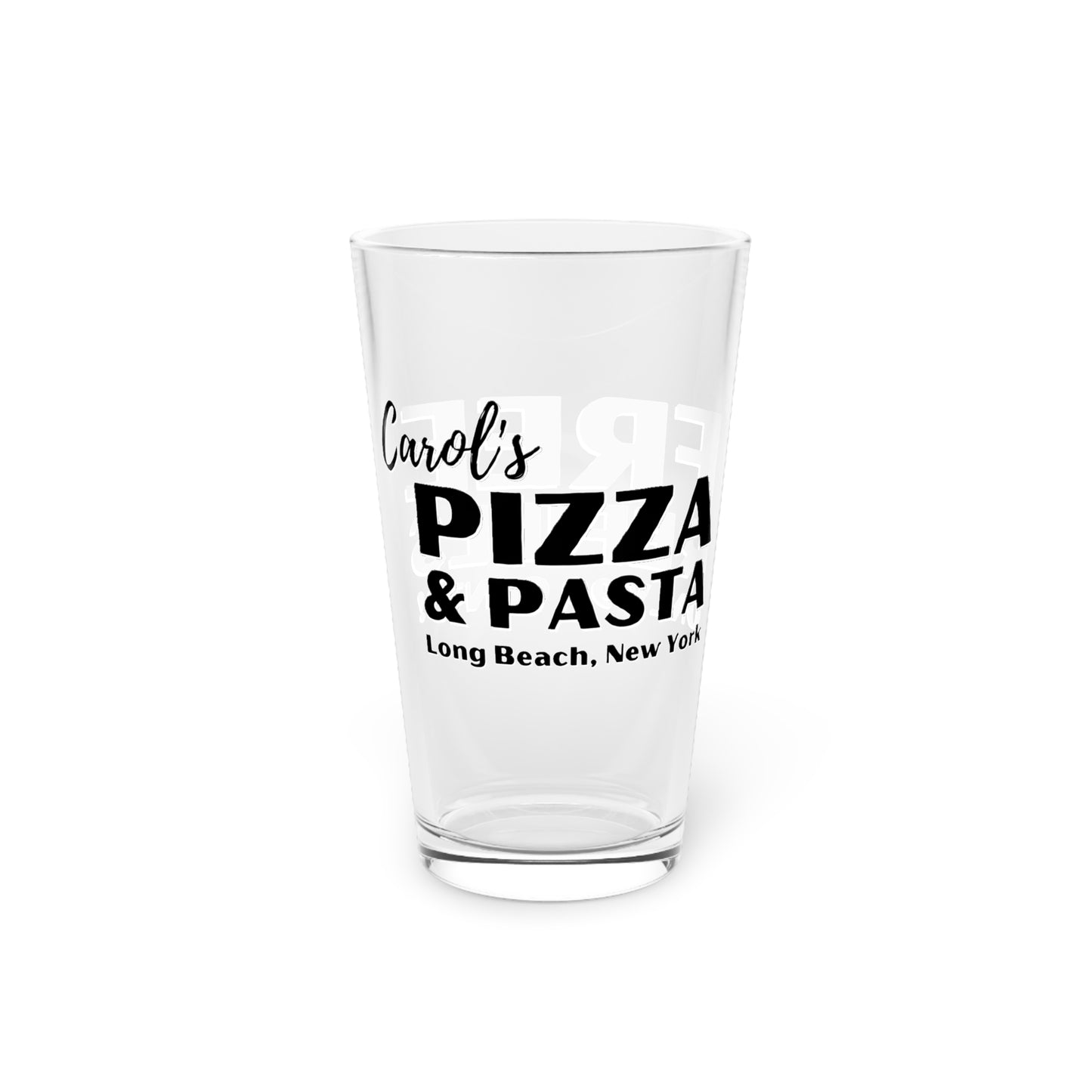 CAROL'S PIZZA & PASTA pint glass