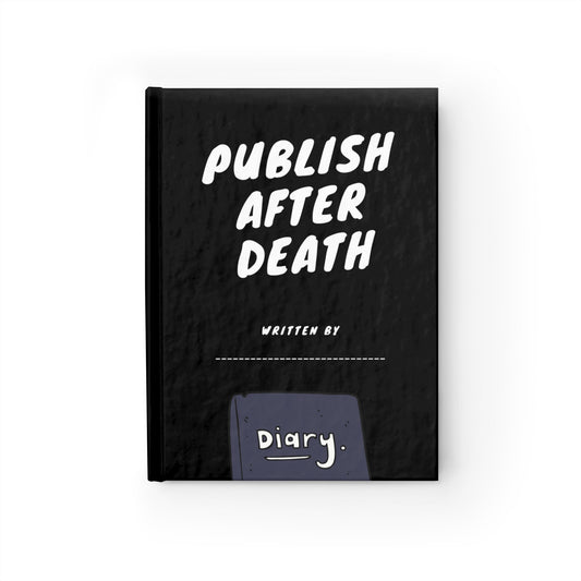 PUBLISH AFTER DEATH diary (black)