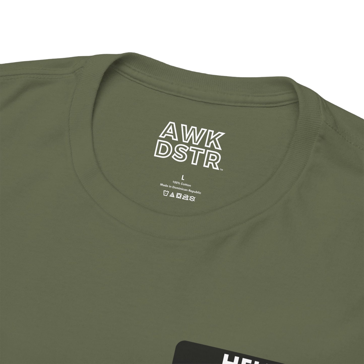 HELLO MY NAME IS t-shirt