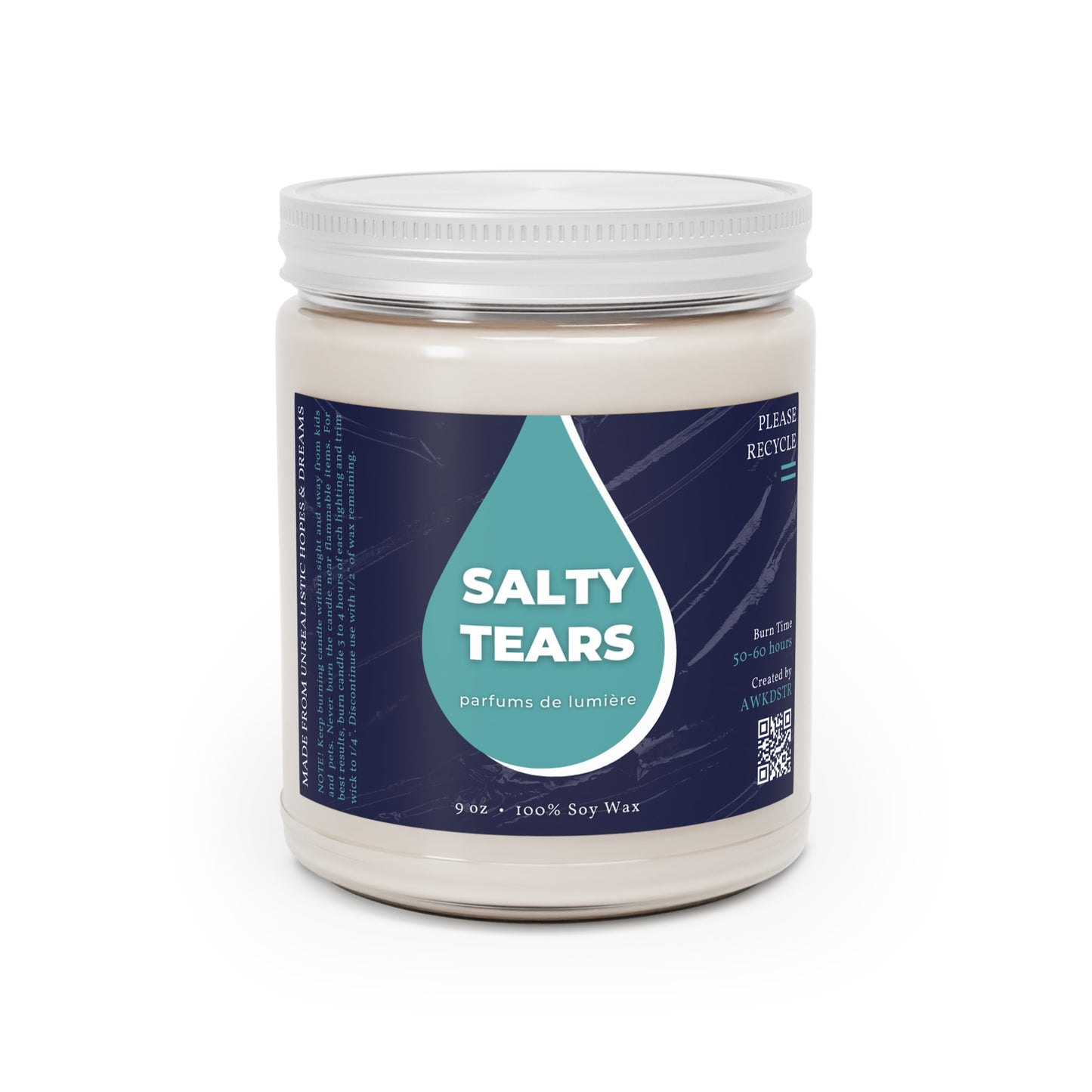 SALTY TEARS candle
