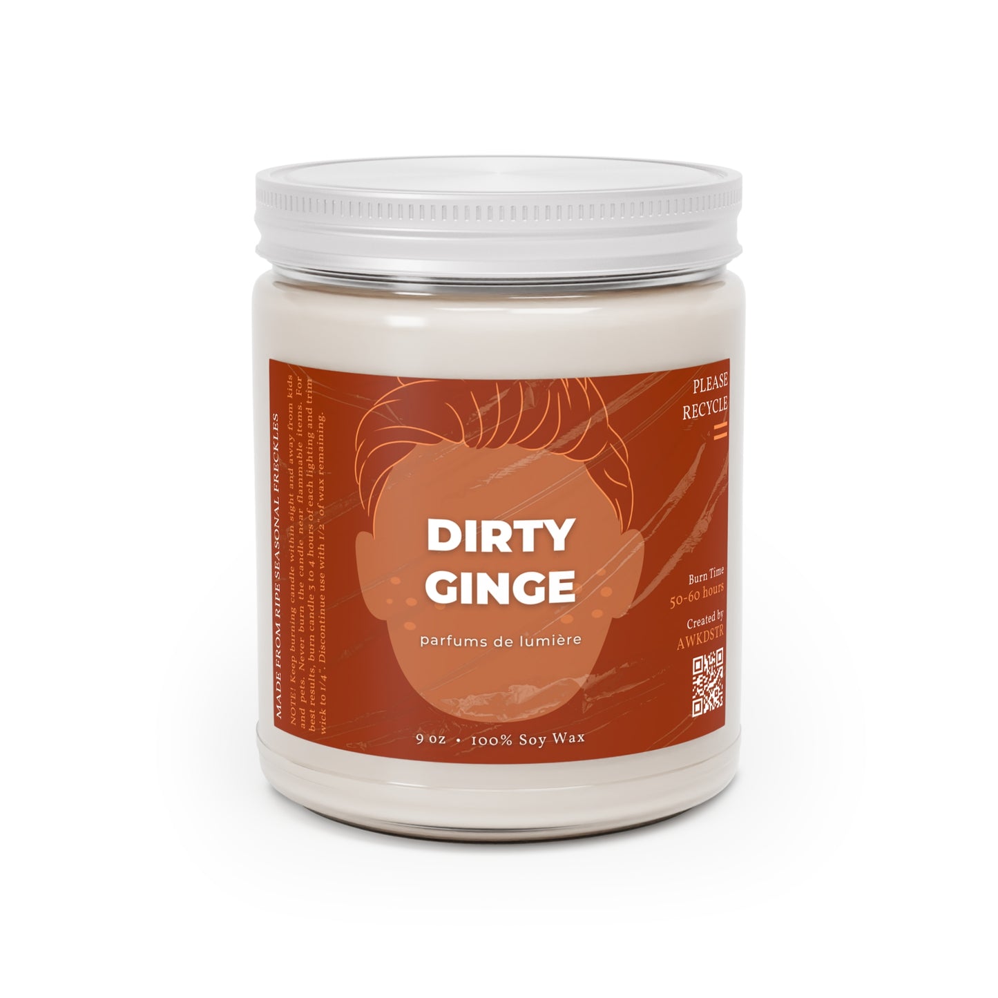 DIRTY GINGE candle