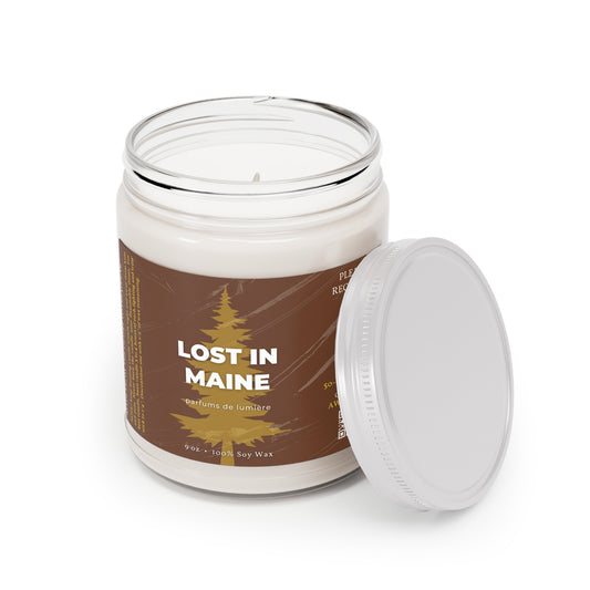 LOST IN MAINE candle