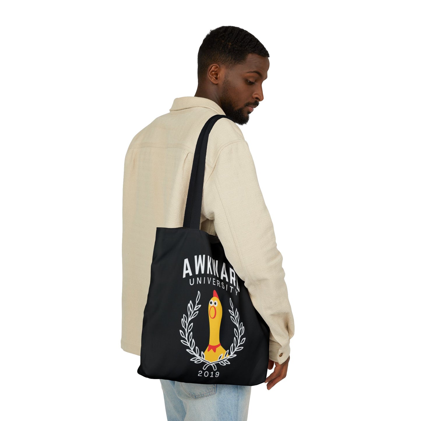 AWKWARD UNIVERSITY tote