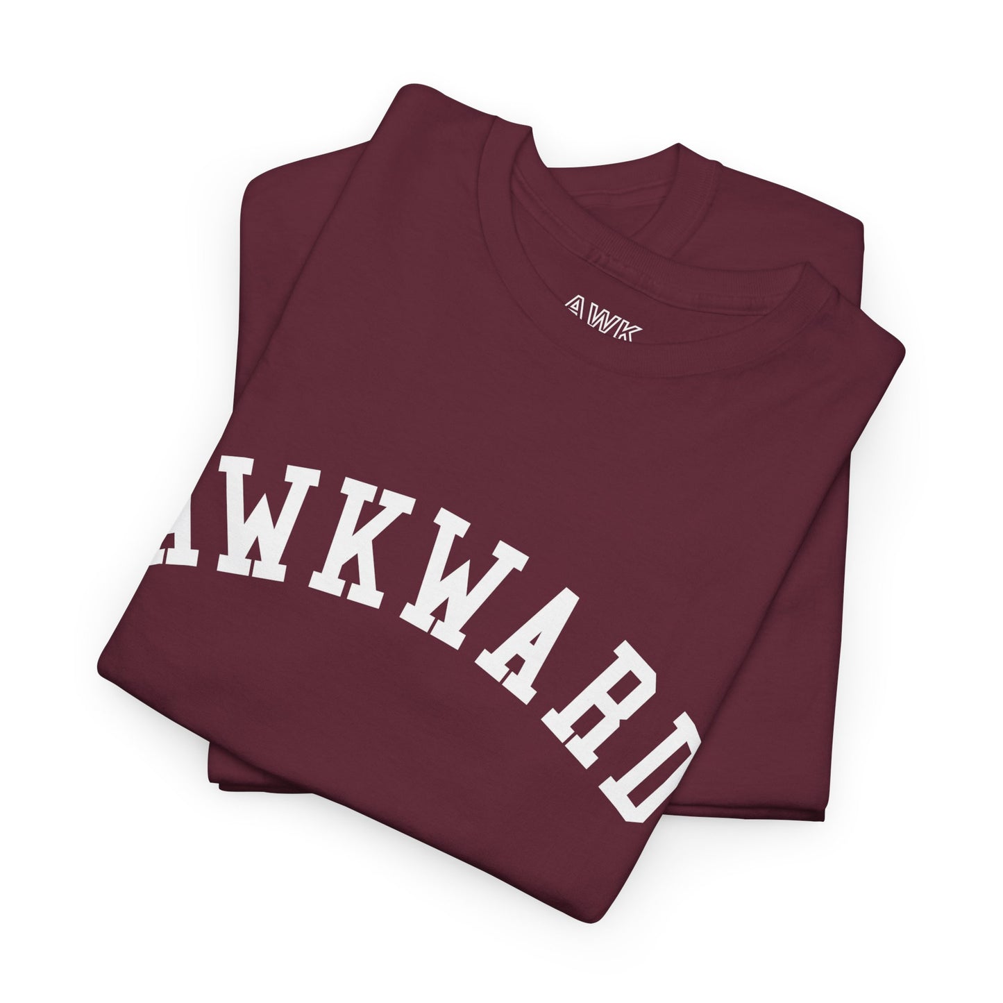 AWKWARD COLLEGIATE t-shirt