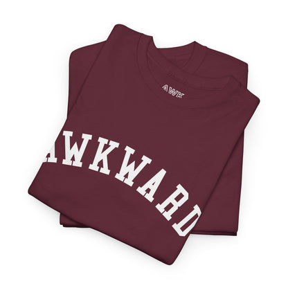 AWKWARD COLLEGIATE t-shirt