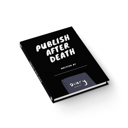 PUBLISH AFTER DEATH diary (black)