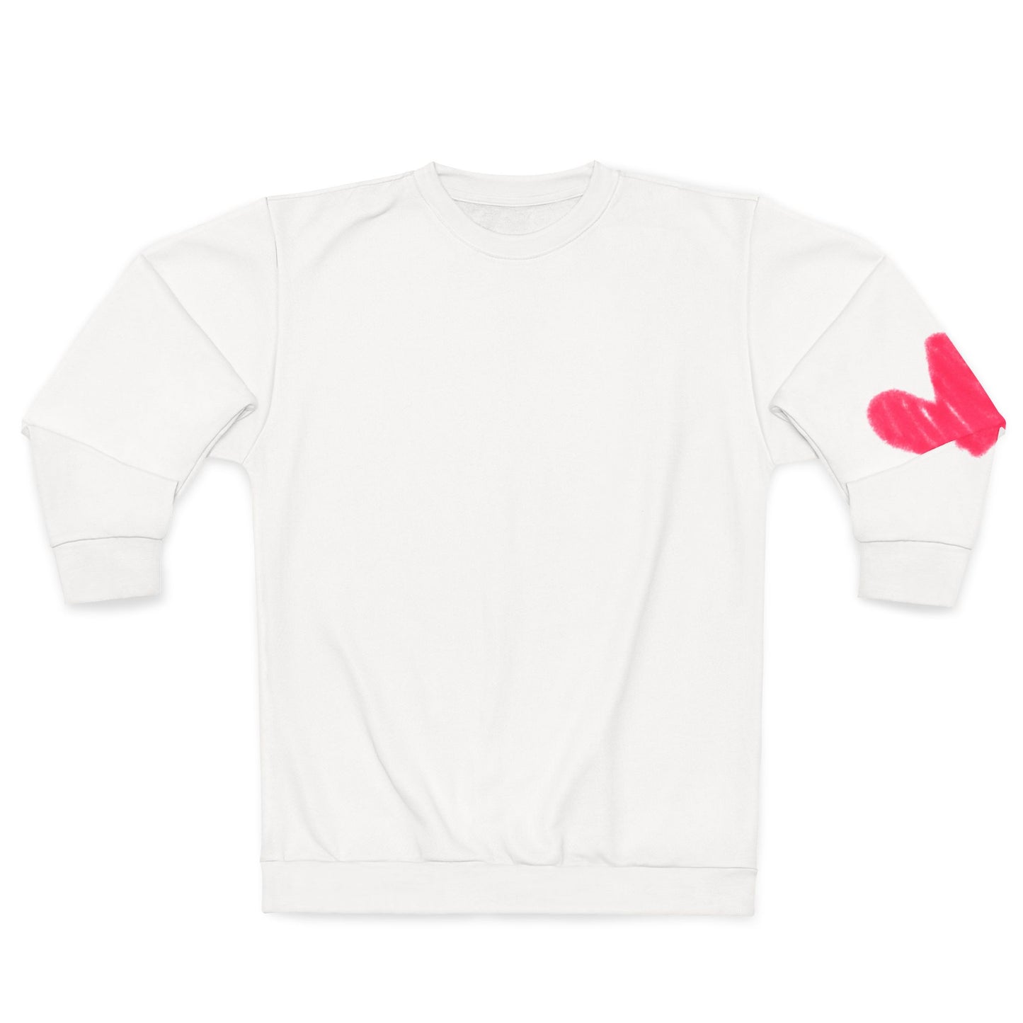 HEART ON MY SLEEVE sweatshirt