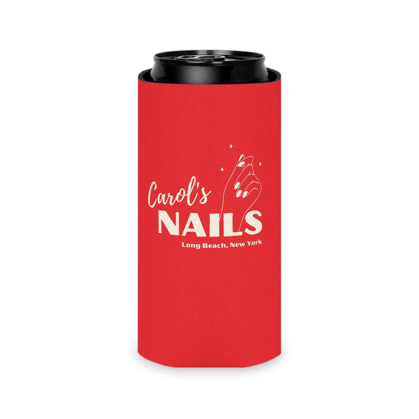 CAROL'S NAILS can cooler