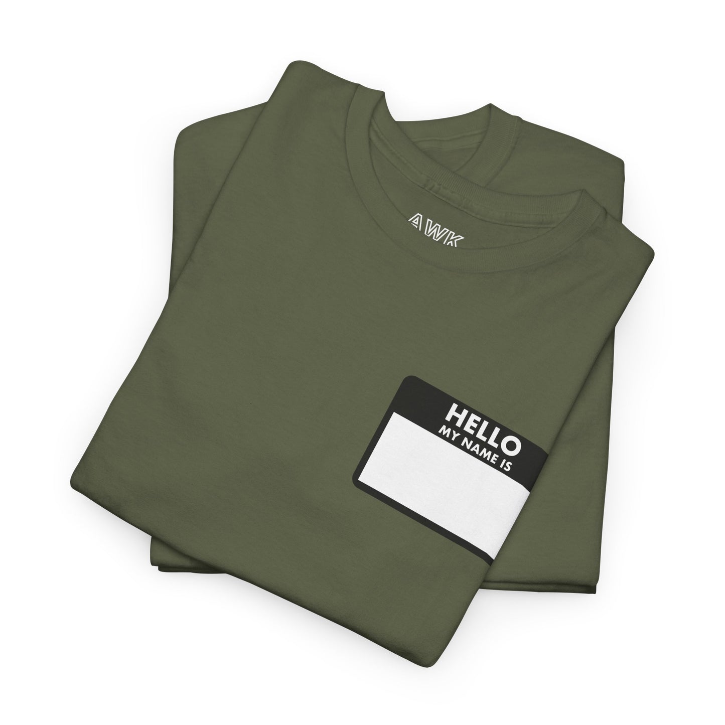 HELLO MY NAME IS t-shirt