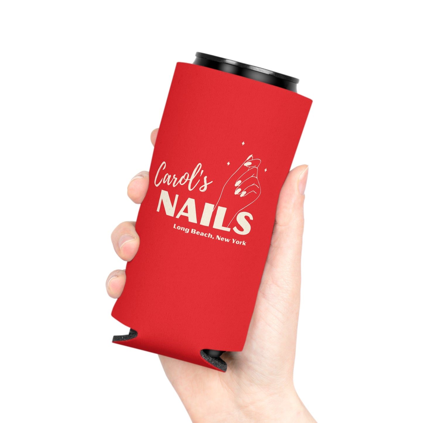 CAROL'S NAILS can cooler