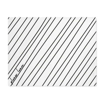 PLEASE LEAVE placemat