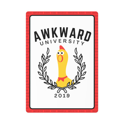 AWKWARD UNIVERSITY playing cards