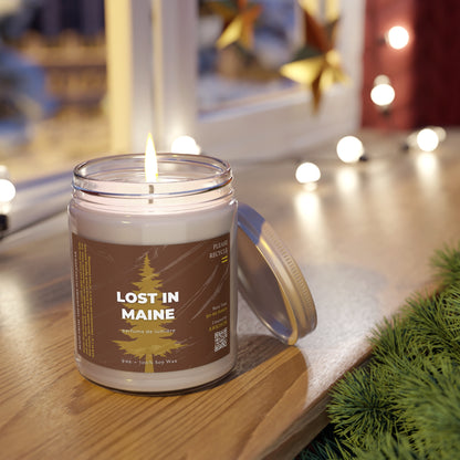LOST IN MAINE candle