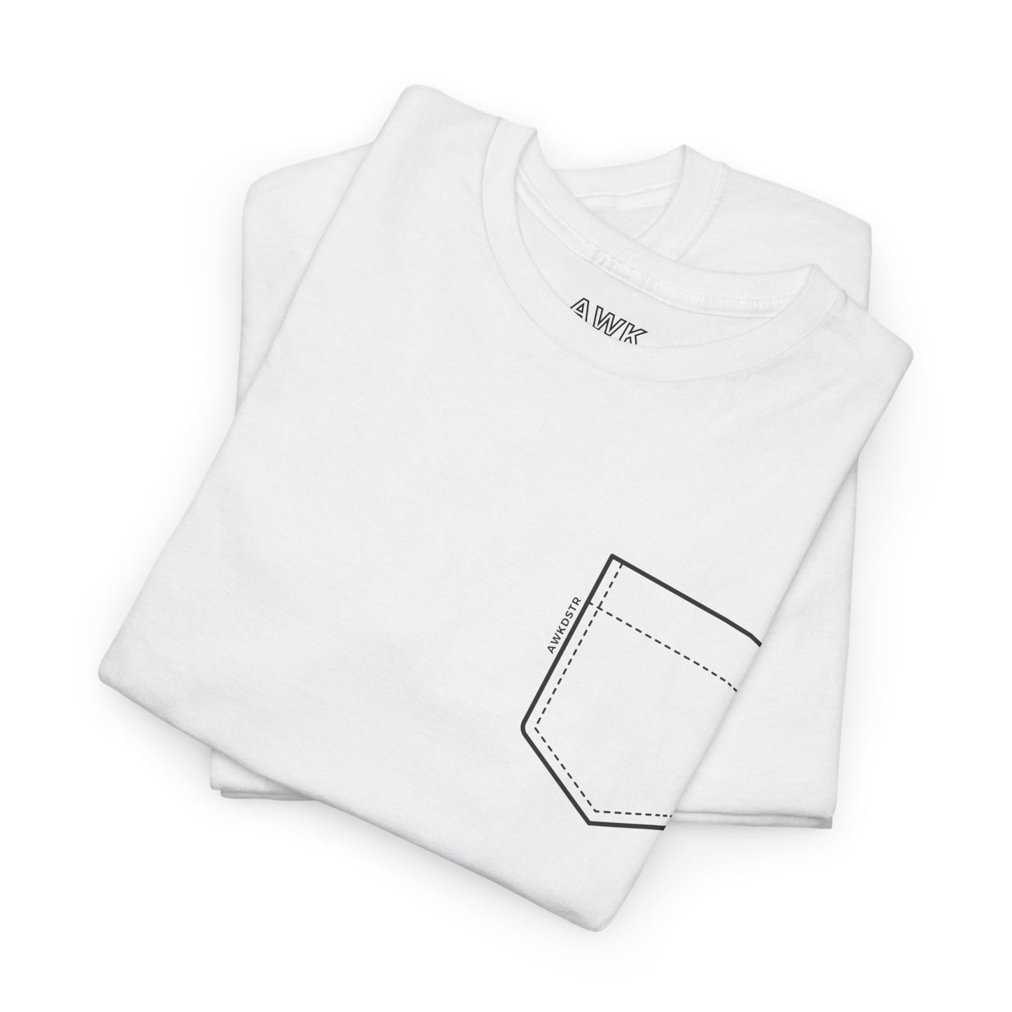 NO-POCKET POCKET t-shirt