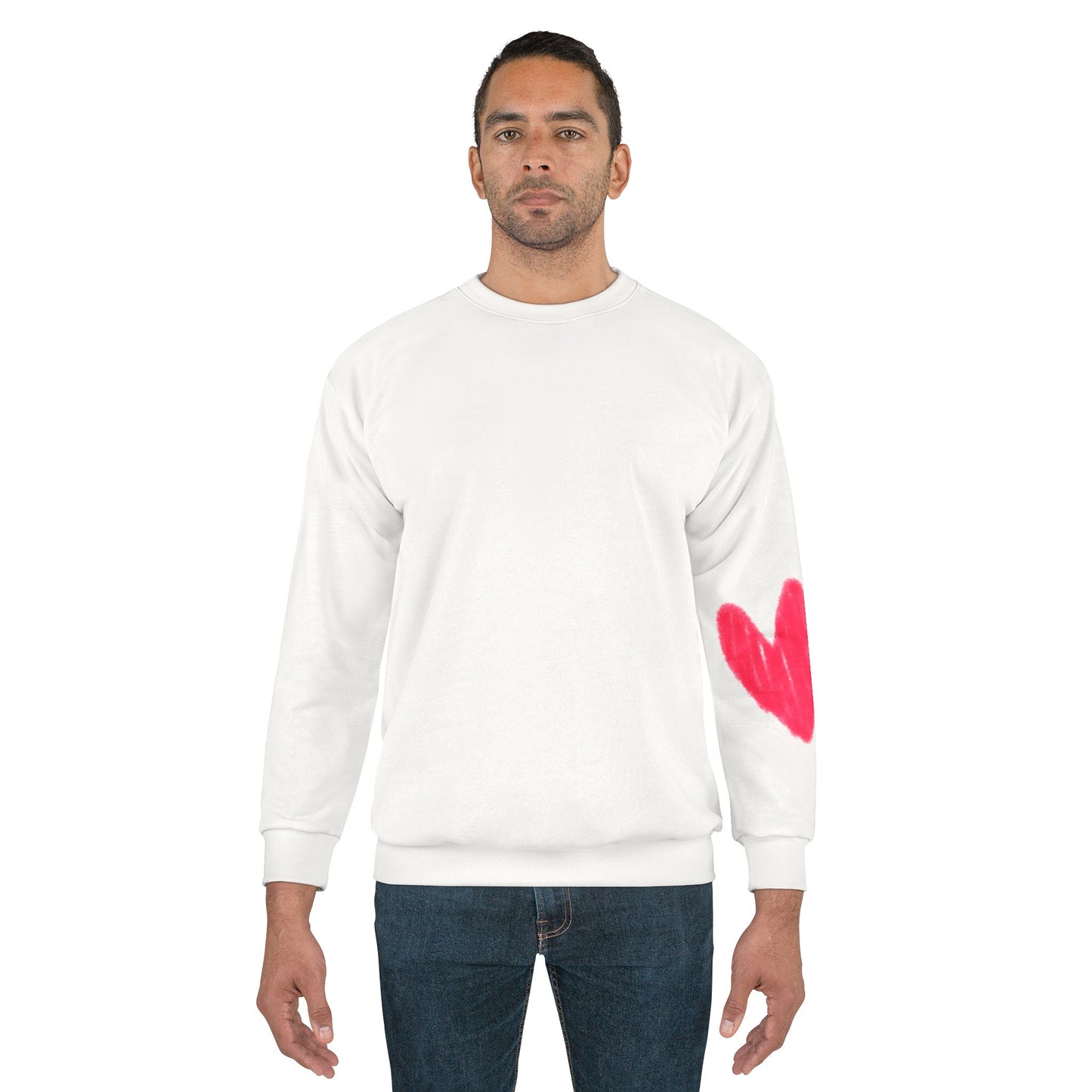 HEART ON MY SLEEVE sweatshirt