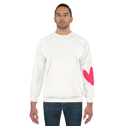 HEART ON MY SLEEVE sweatshirt